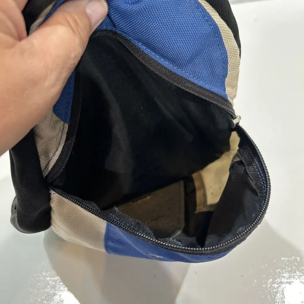 Vintage Eddie Bauer Mini Nylon Small Backpack Rucksack Hiking Bag
